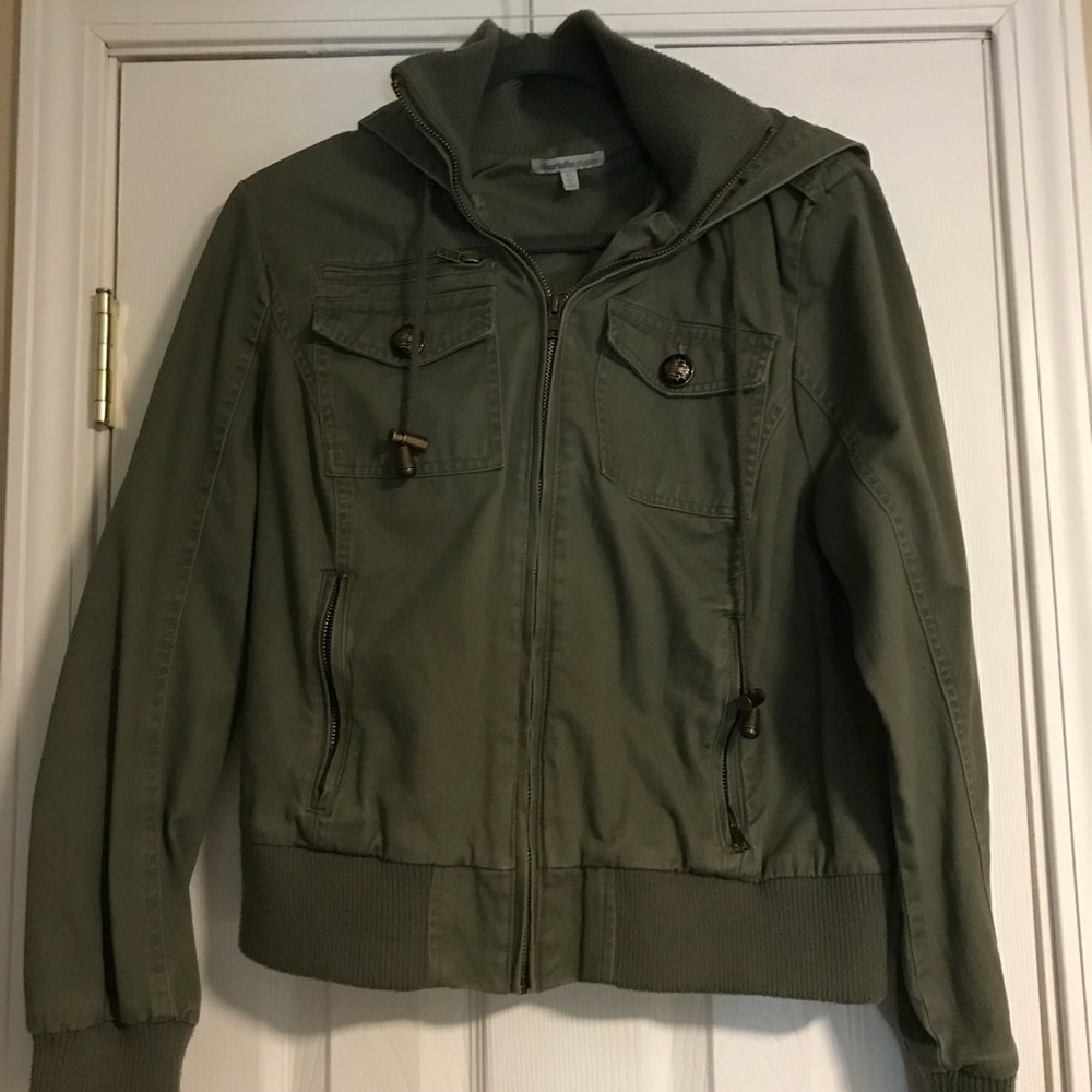Army green jacket